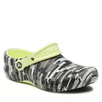 Шлепанцы Crocs CrocsBistro Graphic, черный