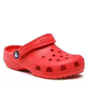Шлепанцы Crocs CrocsClassic Kids, красный