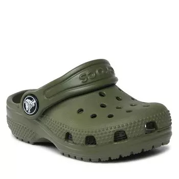 Шлепанцы Crocs CrocsClassic Kids, зеленый