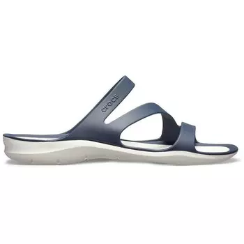 Шлепанцы Crocs, цвет navyblau/blau/weiss