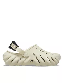 Шлепанцы Crocs Echo Clog, бежевый