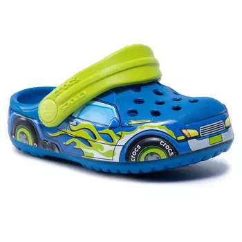 Шлепанцы Crocs FitruckbandclogK, синий