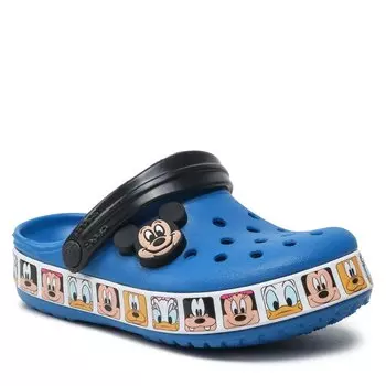Шлепанцы Crocs FlMickey Mouse, синий