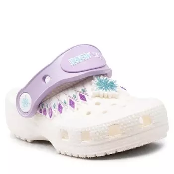 Шлепанцы Crocs FROZENCls Fl, белый