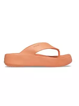 Шлепанцы Crocs Getaway Platform, оранжевый