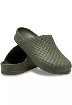 Шлепанцы Crocs, хаки