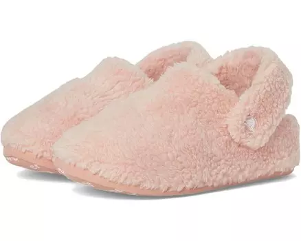 Шлепанцы Crocs Kids Classic Cozzzy Slippers, цвет Pink Clay