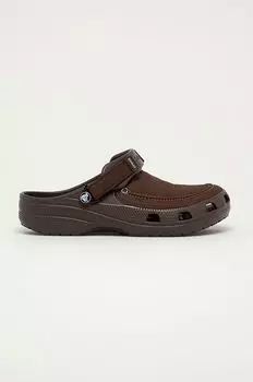 Шлепанцы Crocs, коричневый