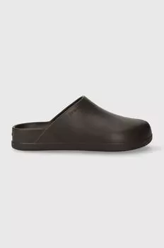 Шлепанцы Crocs, коричневый