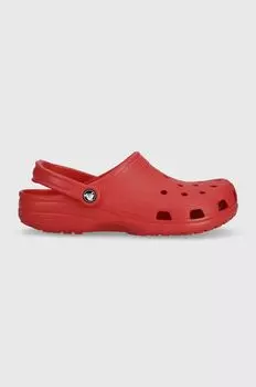 Шлепанцы Crocs, красный