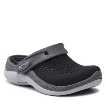 Шлепанцы Crocs LiterideClog, черный