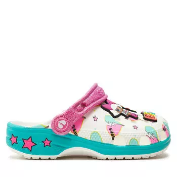 Шлепанцы Crocs Lol Suprise Bff Classic Clog Kids 209466 White 100, белый