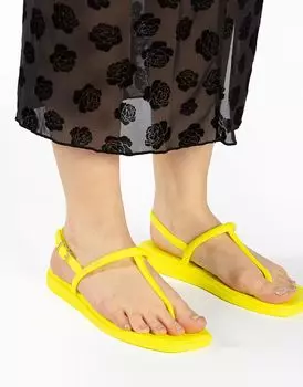 Шлепанцы Crocs Miami в ярко-зеленом цвете