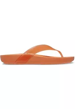 Шлепанцы Crocs, оранжевый меланж