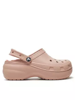 Шлепанцы Crocs, розовый