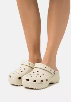 Шлепанцы Crocs, серо-коричневый