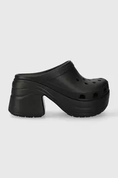 Шлепанцы Crocs Siren Clog, черный