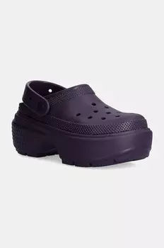 Шлепанцы Crocs Stomp Clog, фиолетовый