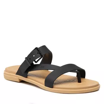 Шлепанцы Crocs TulumToe Post, черный