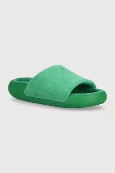 Шлепанцы Crocs, зеленый
