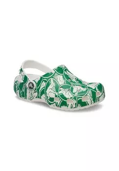 Шлепанцы Crocs, зеленый