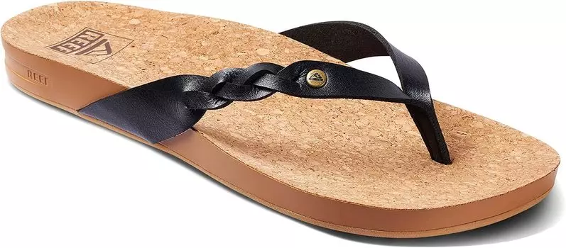 Шлепанцы Cushion Court Twist Reef, черный