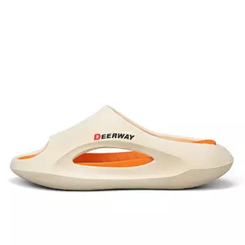 Шлепанцы Deerway, бежевый/оранжевый