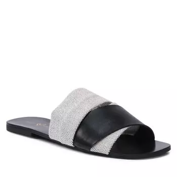 Шлепанцы DeeZee LS5218-13, бежевый/черный