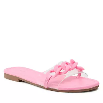 Шлепанцы DeeZee, розовый/прозрачный