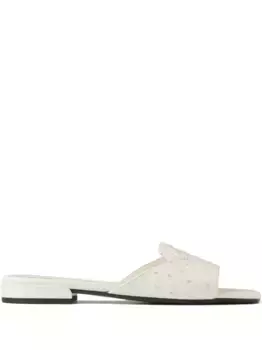 Шлепанцы Dina JIMMY CHOO, нейтральный