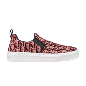 Шлепанцы Dior Wmns Solar Slip-On Dior Oblique - Burgundy, красный