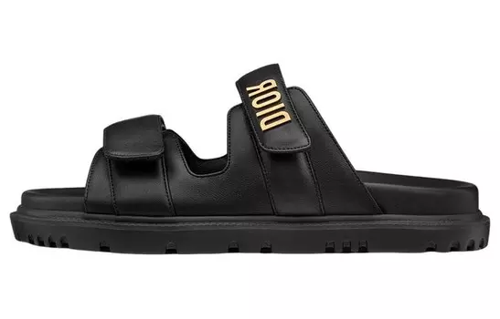 Шлепанцы DiorAct женские, черный