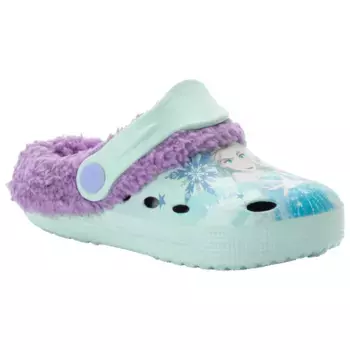 Шлепанцы Disney «Холодное сердце», на подкладке, цвет AQUA GREEN