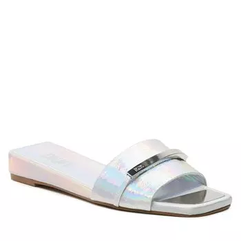 Шлепанцы DKNY Alaina, серебро