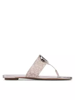 Шлепанцы DKNY, бежевый