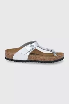 Шлепанцы для детей Birkenstock, серебро