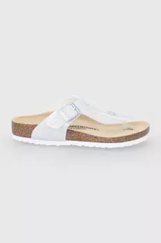 Шлепанцы для детей Birkenstock, серебро