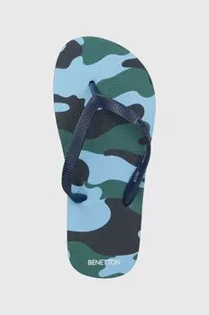 Шлепанцы для детей United Colors of Benetton, синий