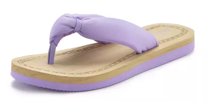 Шлепанцы для купания Elbsand, сандалии, мюли, сверхлегкие туфли для купания VEGAN, цвет Flieder