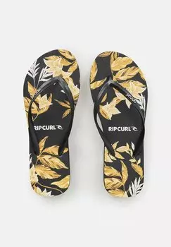 Шлепанцы для купания La Isla Bloom Open Toe Rip Curl, черные