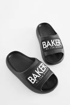 Шлепанцы для мальчиков Baker By Ted Baker, черный
