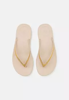 Шлепанцы для ванной Iqushion Sparkle FitFlop, бежевый