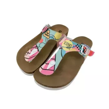 Шлепанцы DOGO "Женские женские сандалии Purple Science Wins Vegan/Сандалии/", Vegan, цвет Mehrfarbig