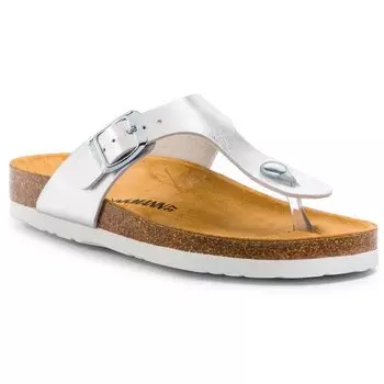 Шлепанцы Dr. Brinkmann, серебро