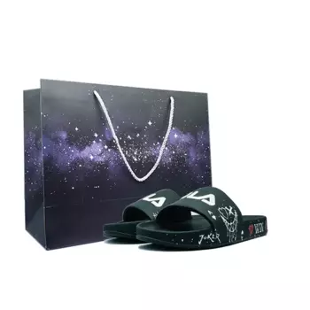 Шлепанцы Drifter мужские черные Fila