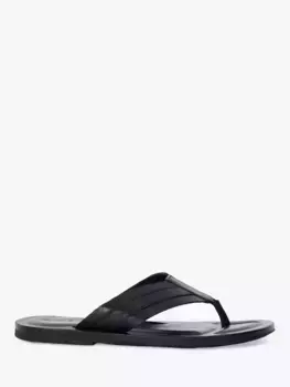 Шлепанцы Dune Fredos Leather, черный