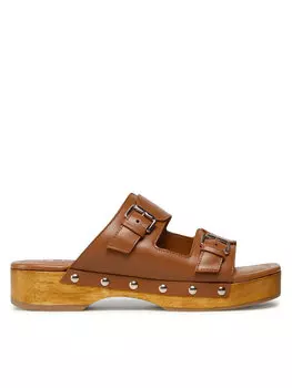 Шлепанцы Dune London, коричневый