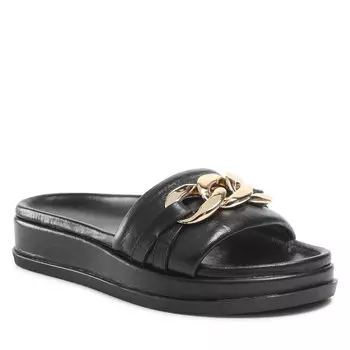 Шлепанцы Dune London Leon, черный