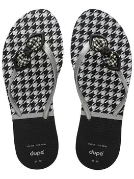 Шлепанцы Dupe Beauty, черный