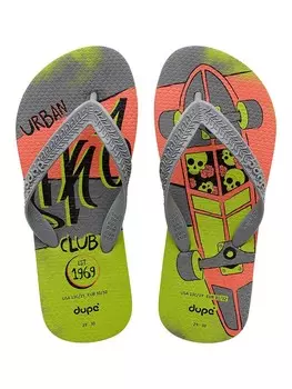 Шлепанцы Dupe Energy, серый